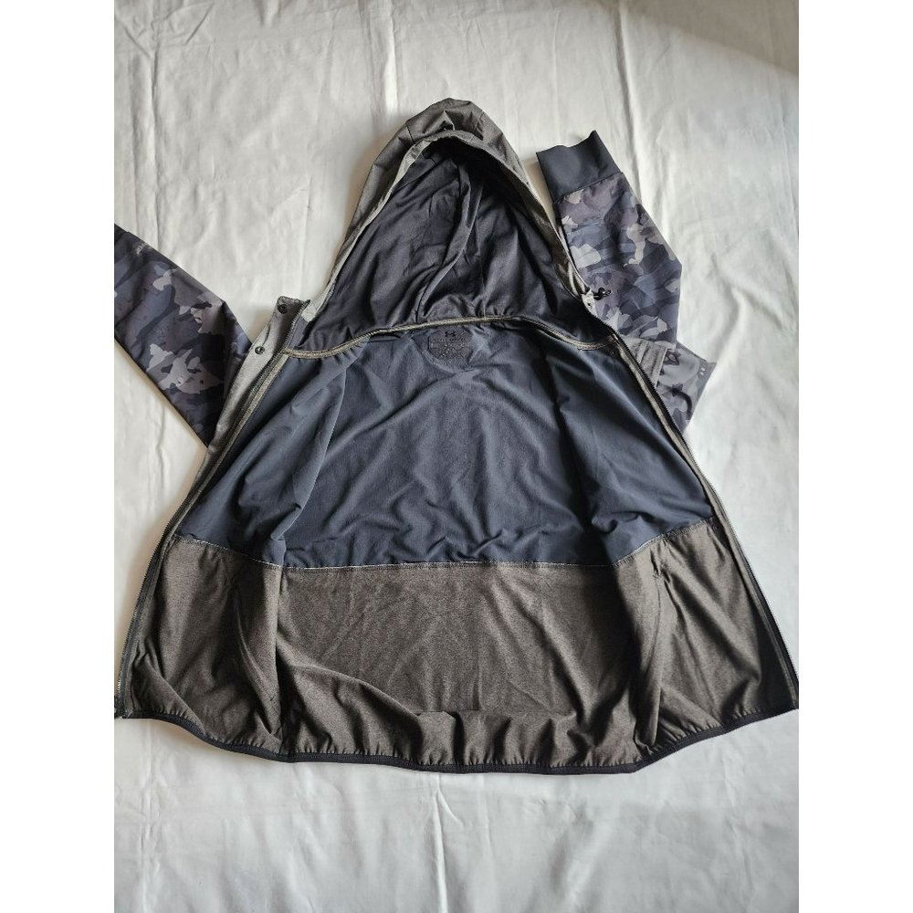 Under Armour Unstoppable Gore Windstopper Camo Water-Resistant Jacket Gray S/P - Picture 10 of 14